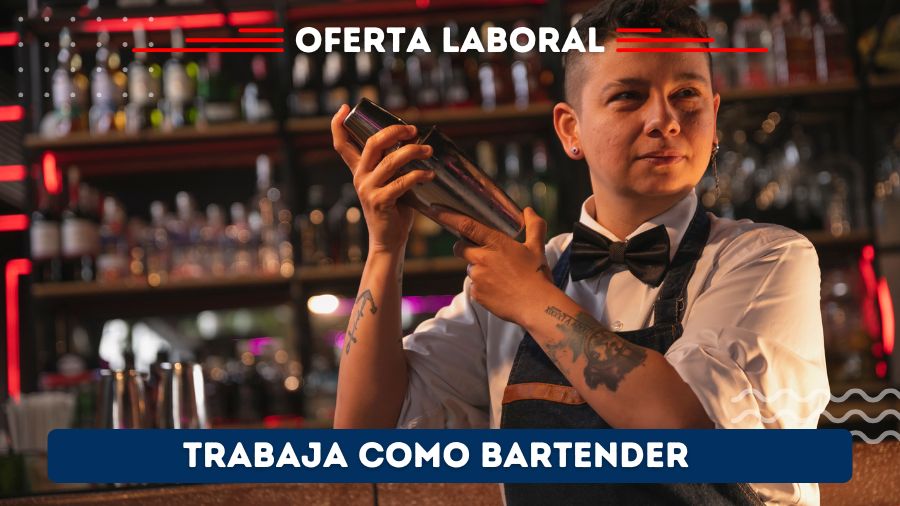 Trabajo como Bartender