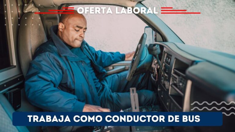 Se busca conductor de autobús para traslado de personal