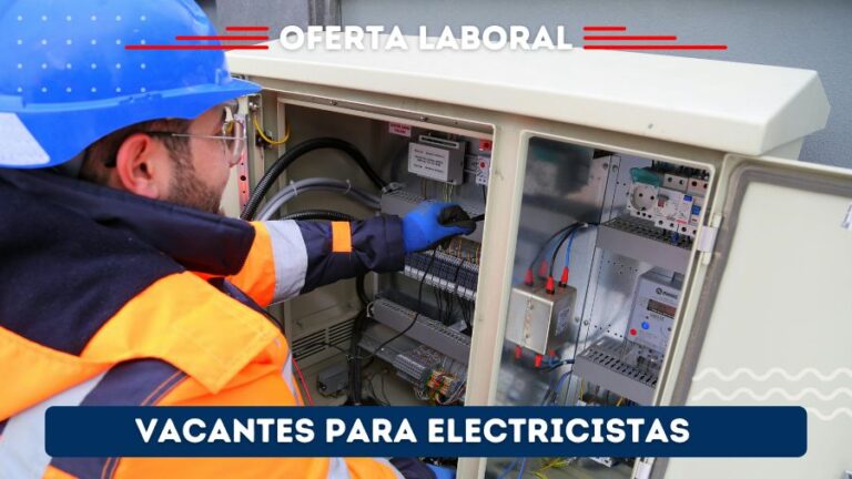 Vacante de Electricista en el Sector de la Construcción